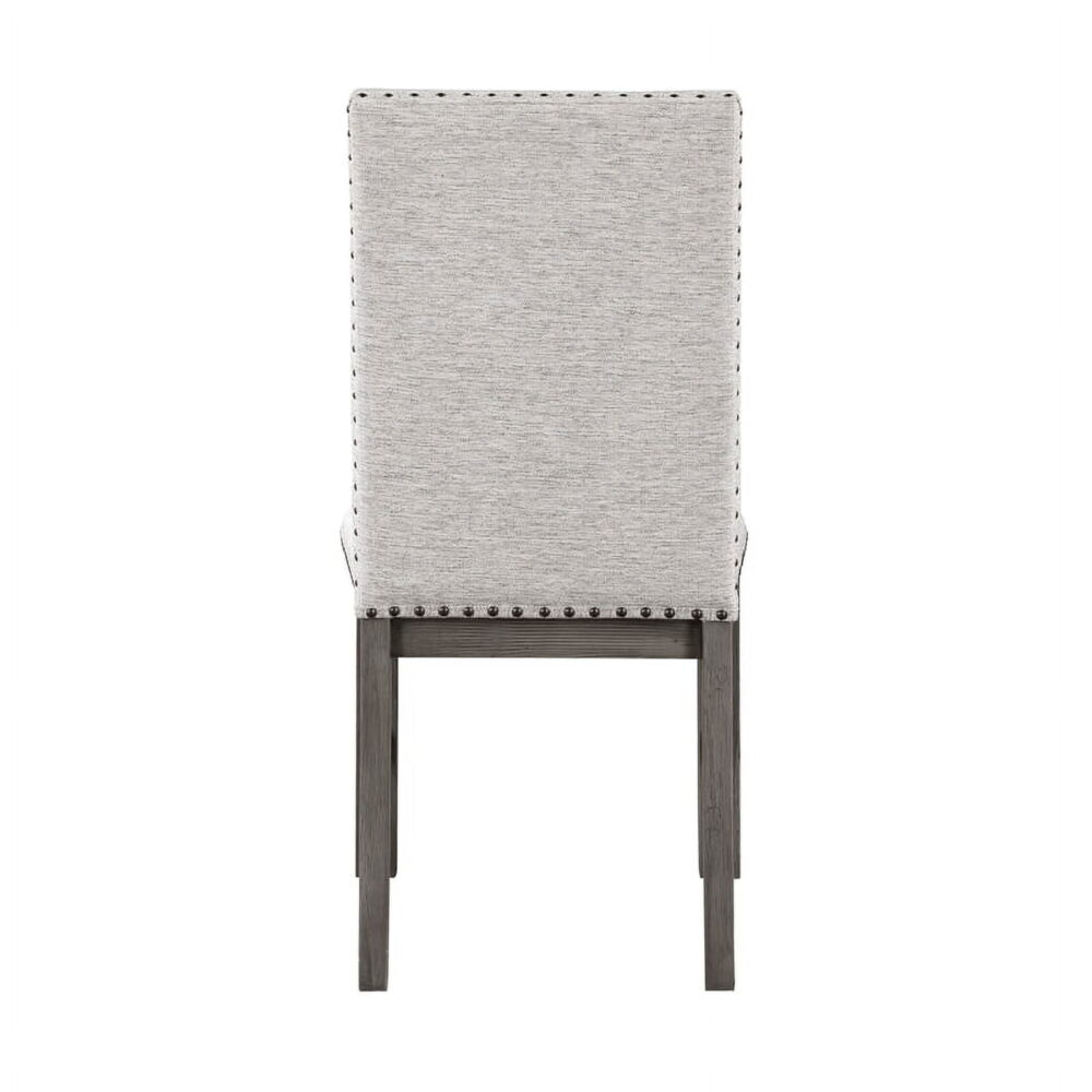 Lexicon Cardano Wood Desk Chair with Casters in Driftwood Charcoal - Image 5