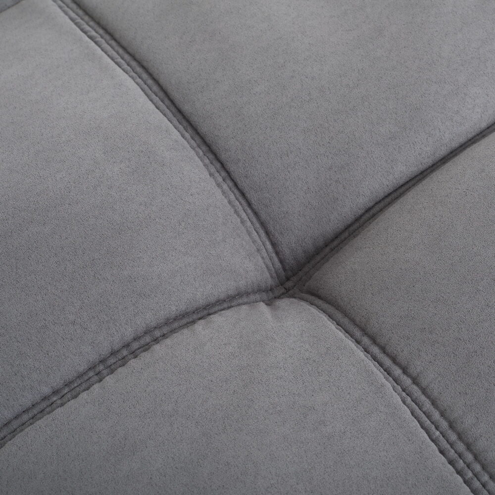 Mainstays Memory Foam Futon with 72" Grey - Image 6