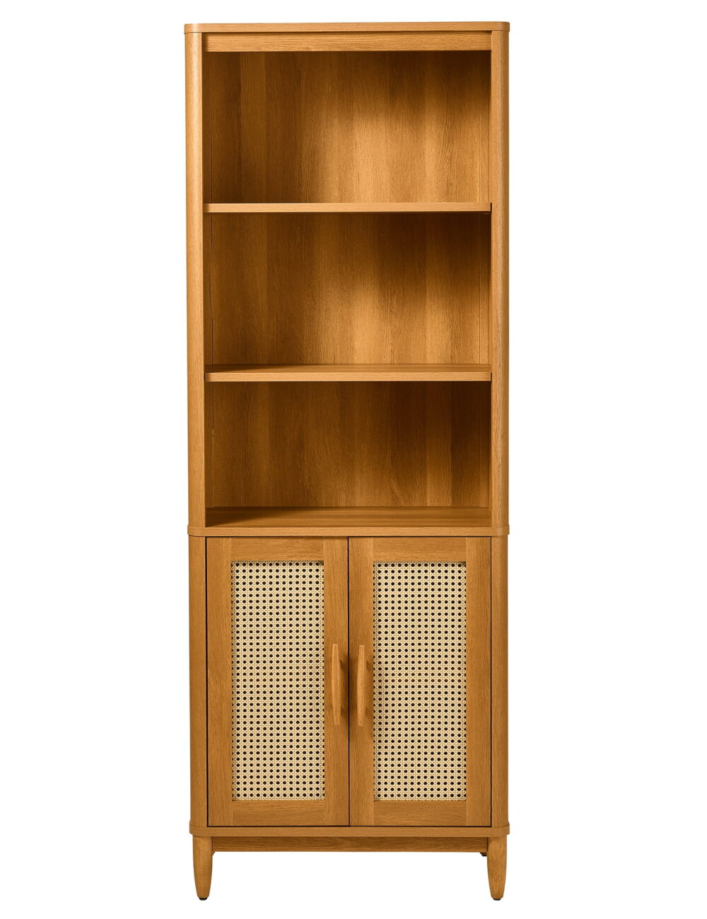 Better Homes & Gardens Springwood Bookcase with Doors, Light Honey Finish - Image 7