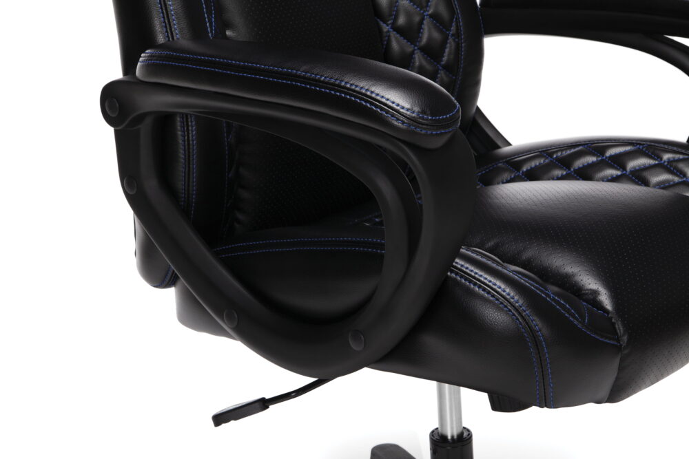 OFM High Back & Lumbar Support Swivel Gaming Chair, Black - Image 7