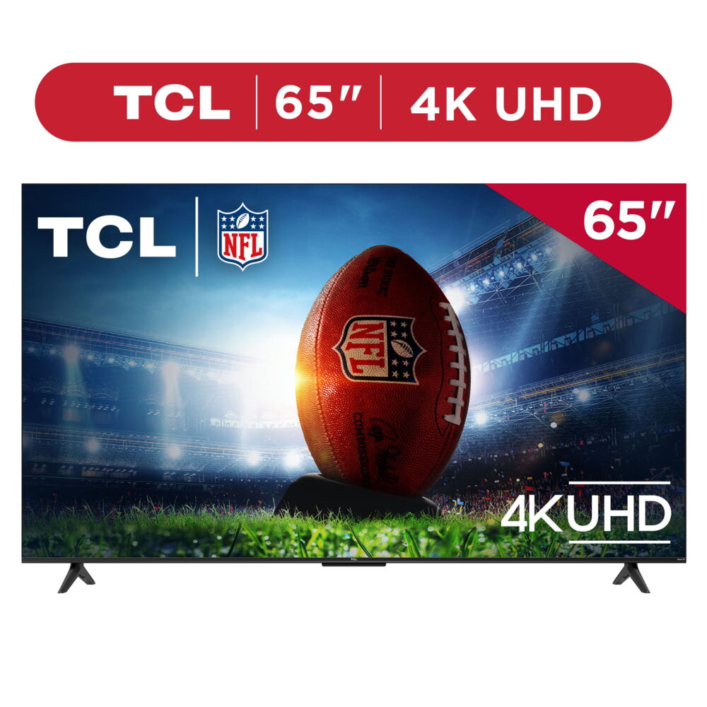 TCL 65” Class S4 (65S451) 4K UHD HDR Smart TV with Roku TV - Image 2