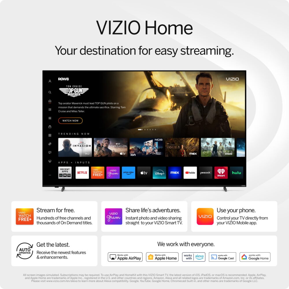 VIZIO 50" Class 4K LED HDR Limited Edition Smart TV (NEW) V4K50S-0809 - Image 5