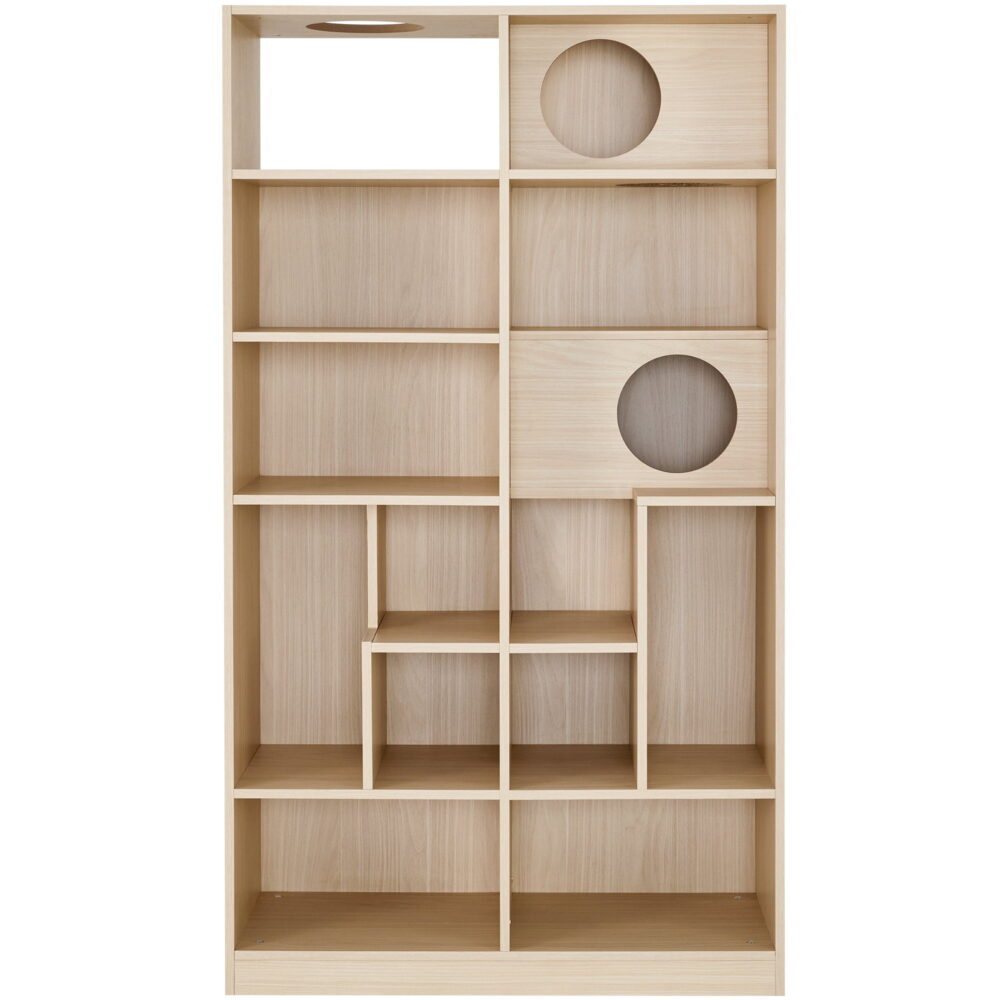 Euroco Furniture Style Cat Bookcase & Cat Tree Shelves - Image 2