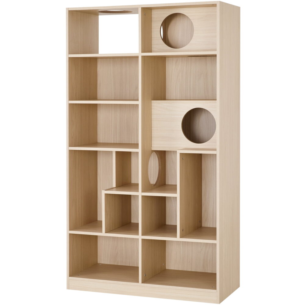 Euroco Furniture Style Cat Bookcase & Cat Tree Shelves - Image 3