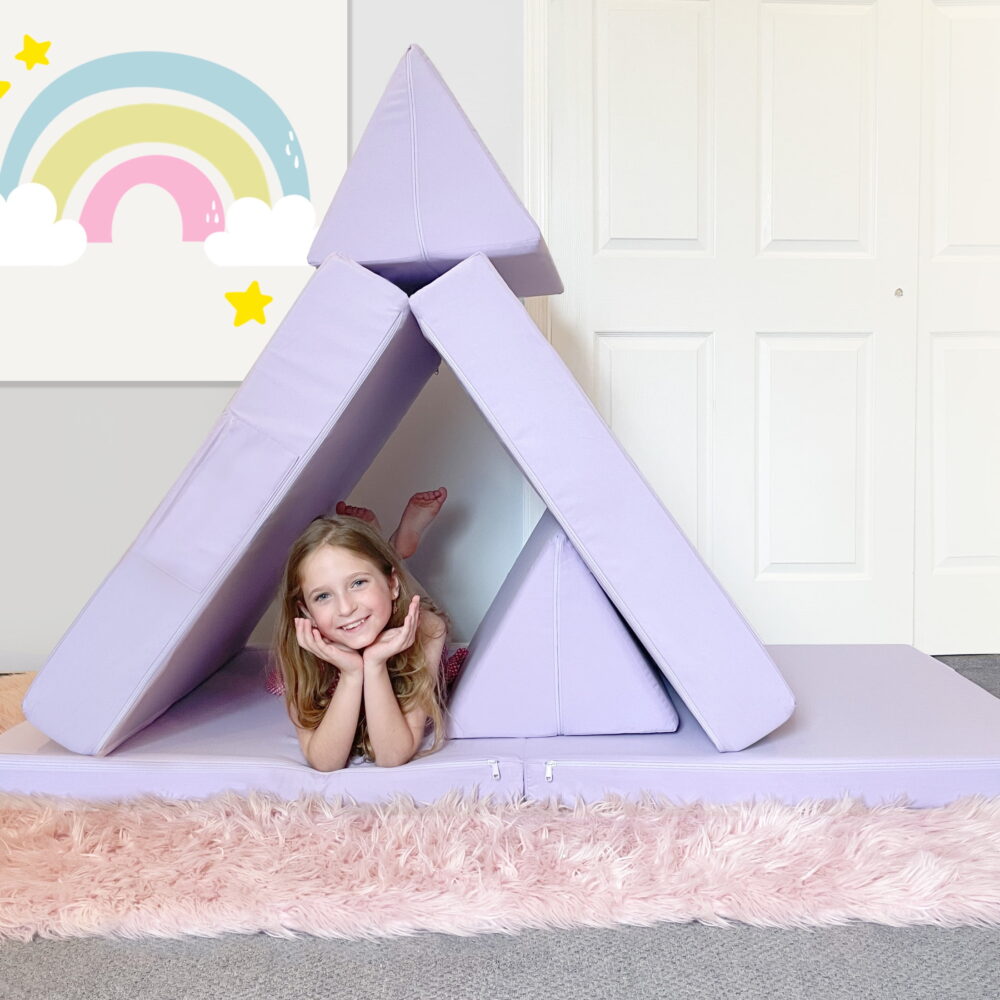 Imaginarium Kids and Toddler Play Couch, Unicorn Purple - Image 4