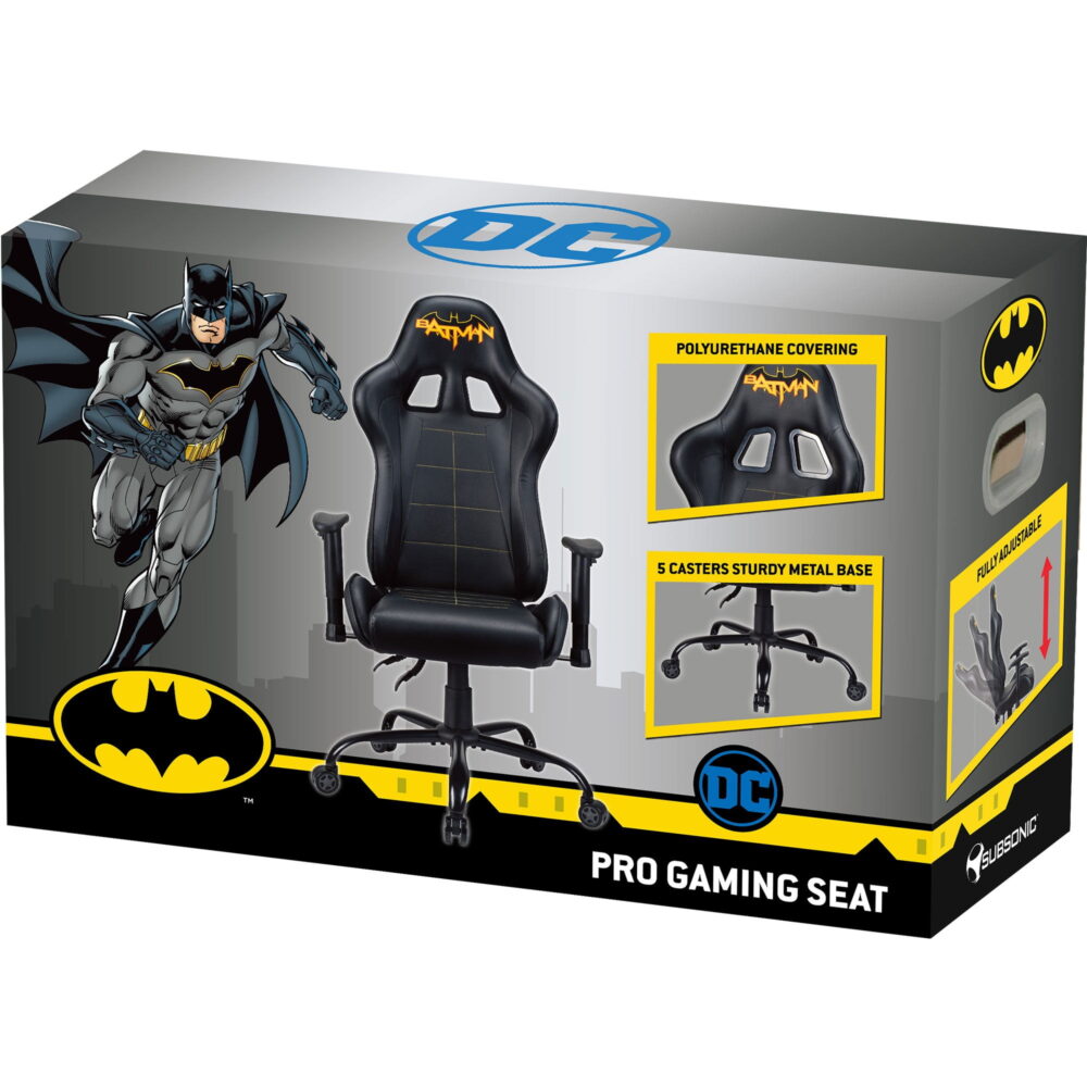 Batman Gaming Office Chair Size Medium or Large by Subsonic - Image 3