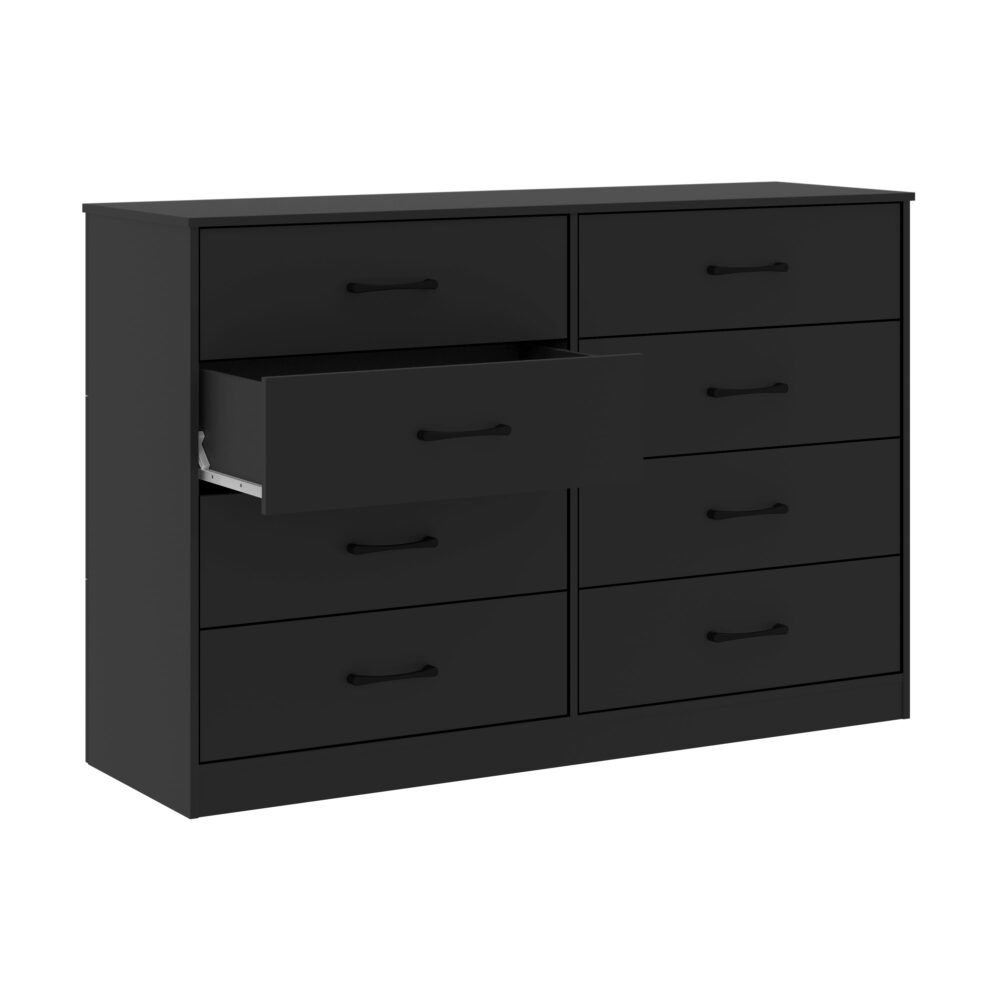 Mainstays Ardent 8 Drawer Dresser, Black - Image 5