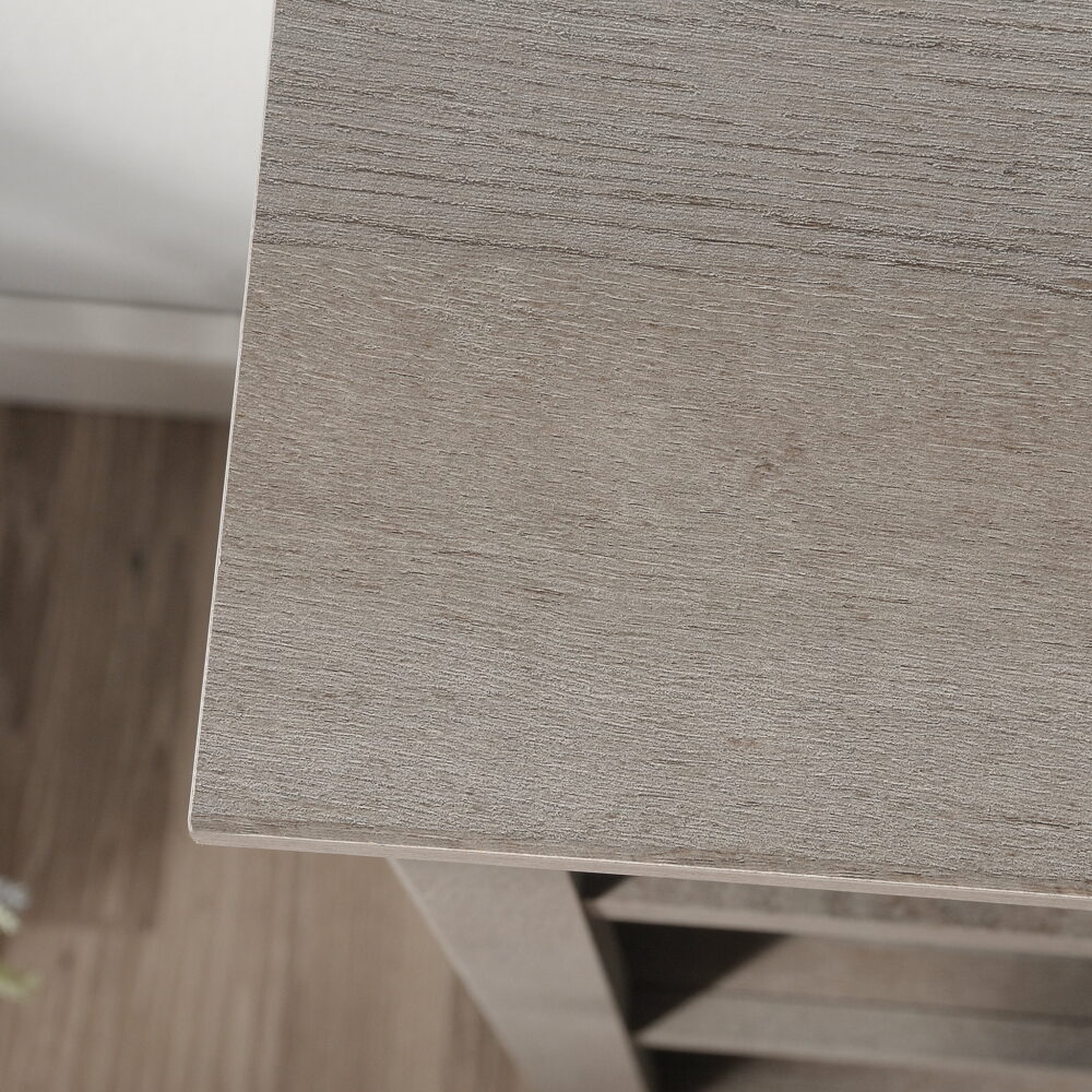 Sauder 3-Shelf Bookcase, Mystic Oak Finish - Image 3