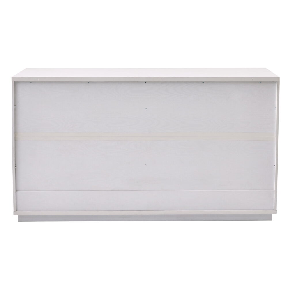 Better Homes and Gardens Lillian 6 Drawer Dresser, White - Image 4