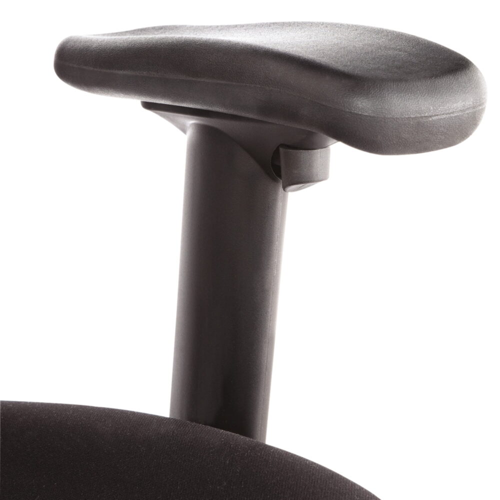 Alera Elusion Series Mesh Mid-Back Multifunction Chair, Supports Up to 275 lb, 17.7" to 21.4" Seat Height, Black - Image 4