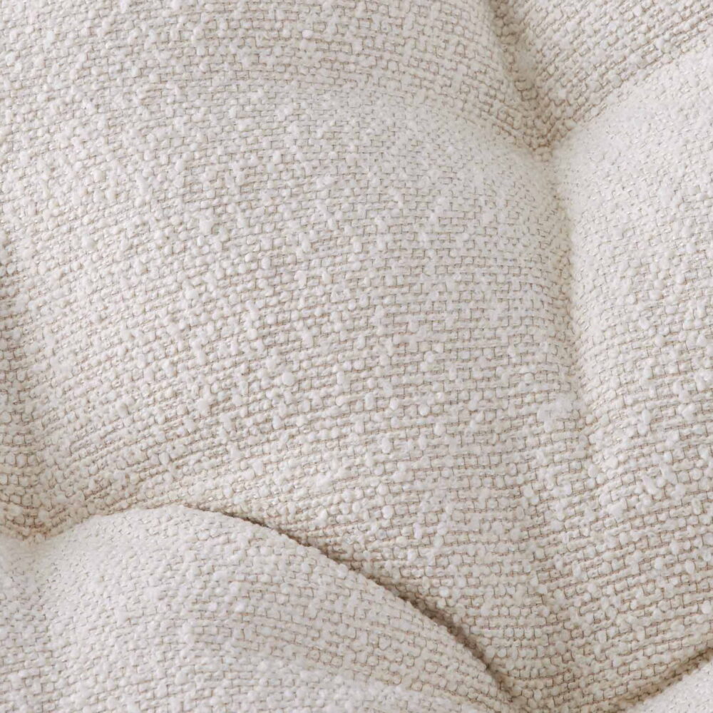 Better Homes & Gardens Double Papasan Accent Chair, Cream Boucle - Image 3