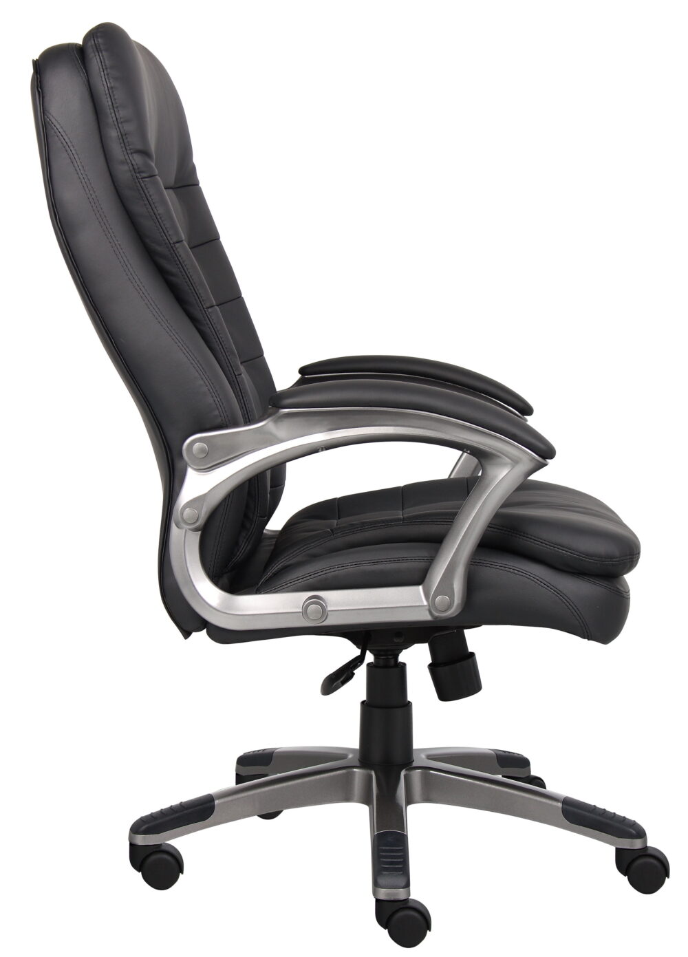 Boss Office Products Executive High Back Pillow Top Office Chair in Black - Image 4