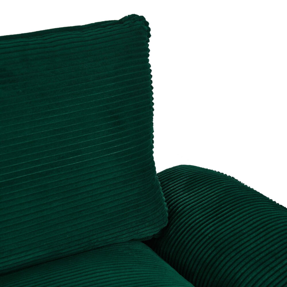 Gewnee Sectional Sofa with Chaise Storage Ottoman, Small L Shaped Free Combination Corduroy Couch Furniture Sets for Living Room - Image 7