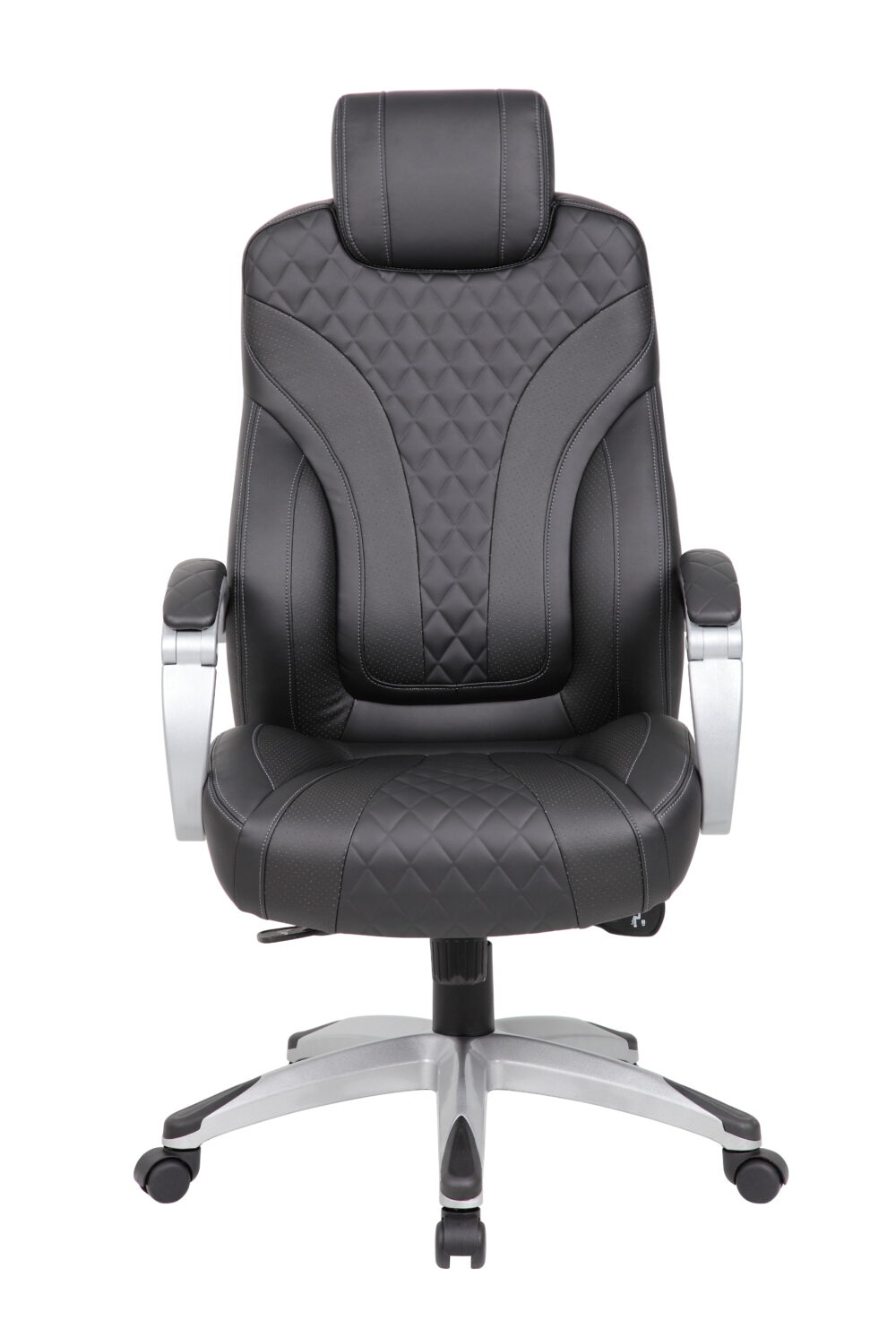 Boss Office Products Executive Hinged Arm Chair in Black - Image 5