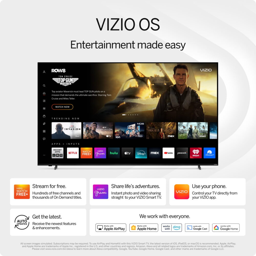 VIZIO 50" Class Quantum Pro 4K QLED HDR 120Hz Smart TV (M50QXM-K01) - Image 5