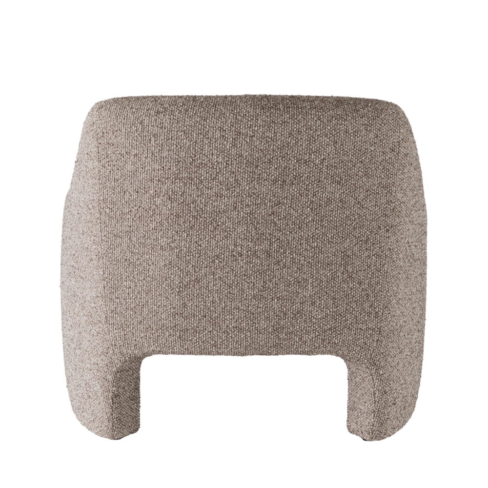 Better Homes & Gardens Emerson Curvy Accent Chair, Truffle Brown Boucle - Image 6