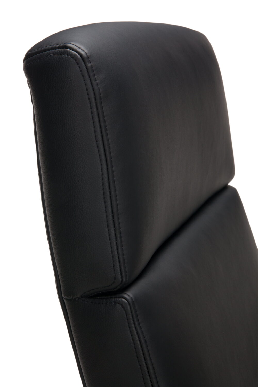 OFM Bonded Leather Manager Chair, High Back Office Chair for Computer Desk, in Black (568-BLK) - Image 2