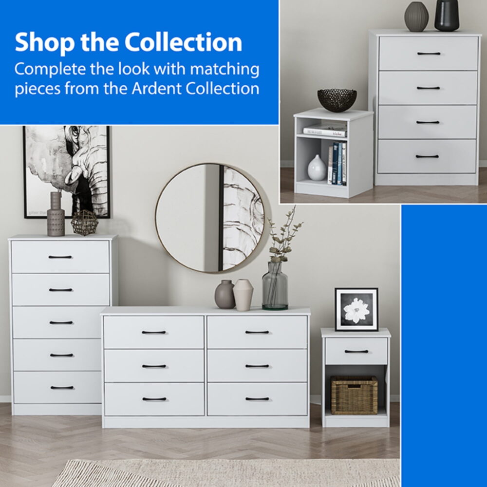Mainstays Ardent 8 Drawer Dresser, Euro Oak - Image 5