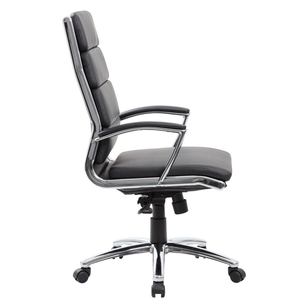 Boss Office Products CaressoftPlus Executive Chair in Gray - Image 4