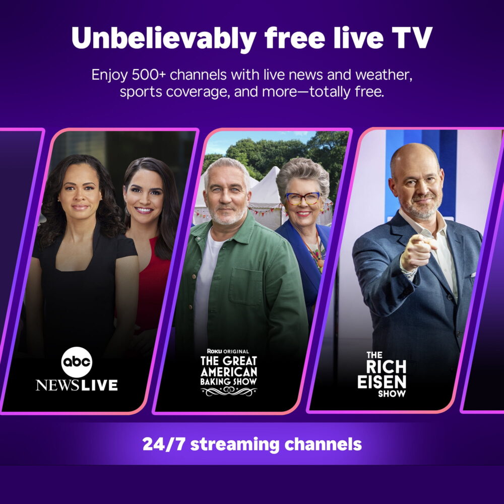 Roku Smart TV 2025 – 40-Inch Select Series, 1080p Full HD TV – Roku TV with Voice Remote - Image 6