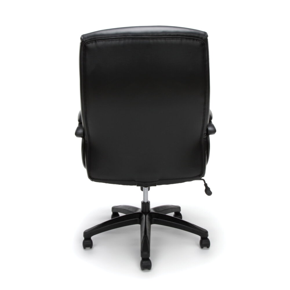 OFM Essentials Collection Big & Tall Bonded Leather Chair, Black - Image 4