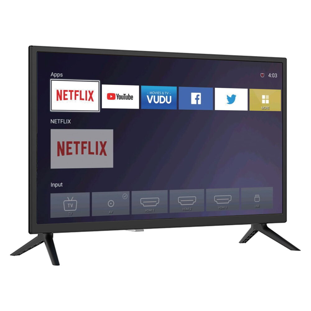 Supersonic SC-2416STV 24" Smart LED-LCD TV - HDTV - Black - Image 7