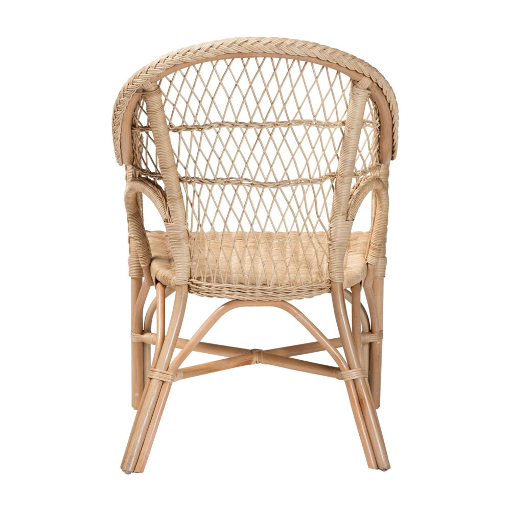 bali & pari Zaira Boho Arm Chair, Natural - Image 5