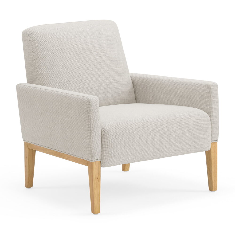 Better Homes & Gardens Reading Accent Chair, Cream - Image 3