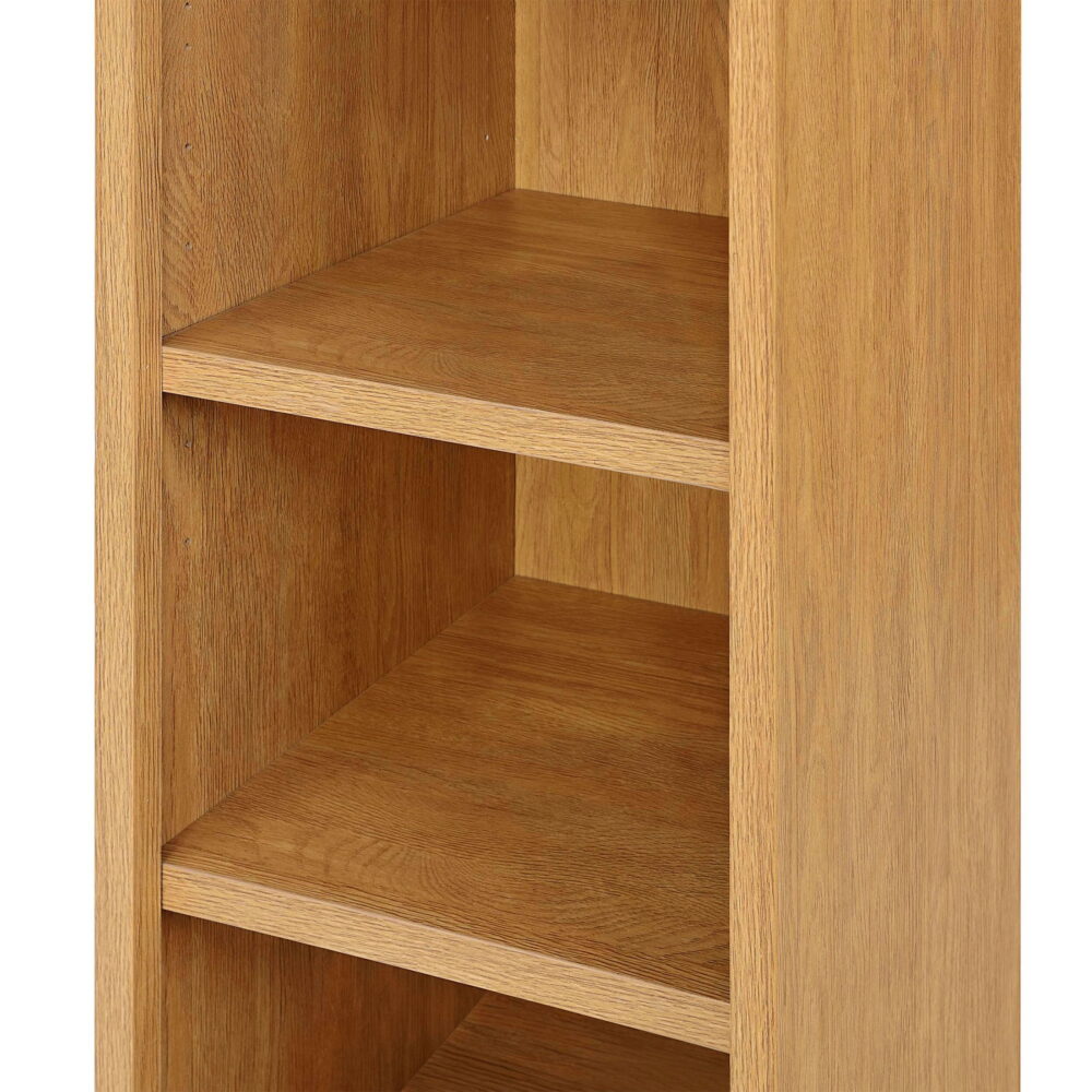 Better Homes & Gardens Juliet Narrow Arch Bookcase, Light Honey Finish - Image 5