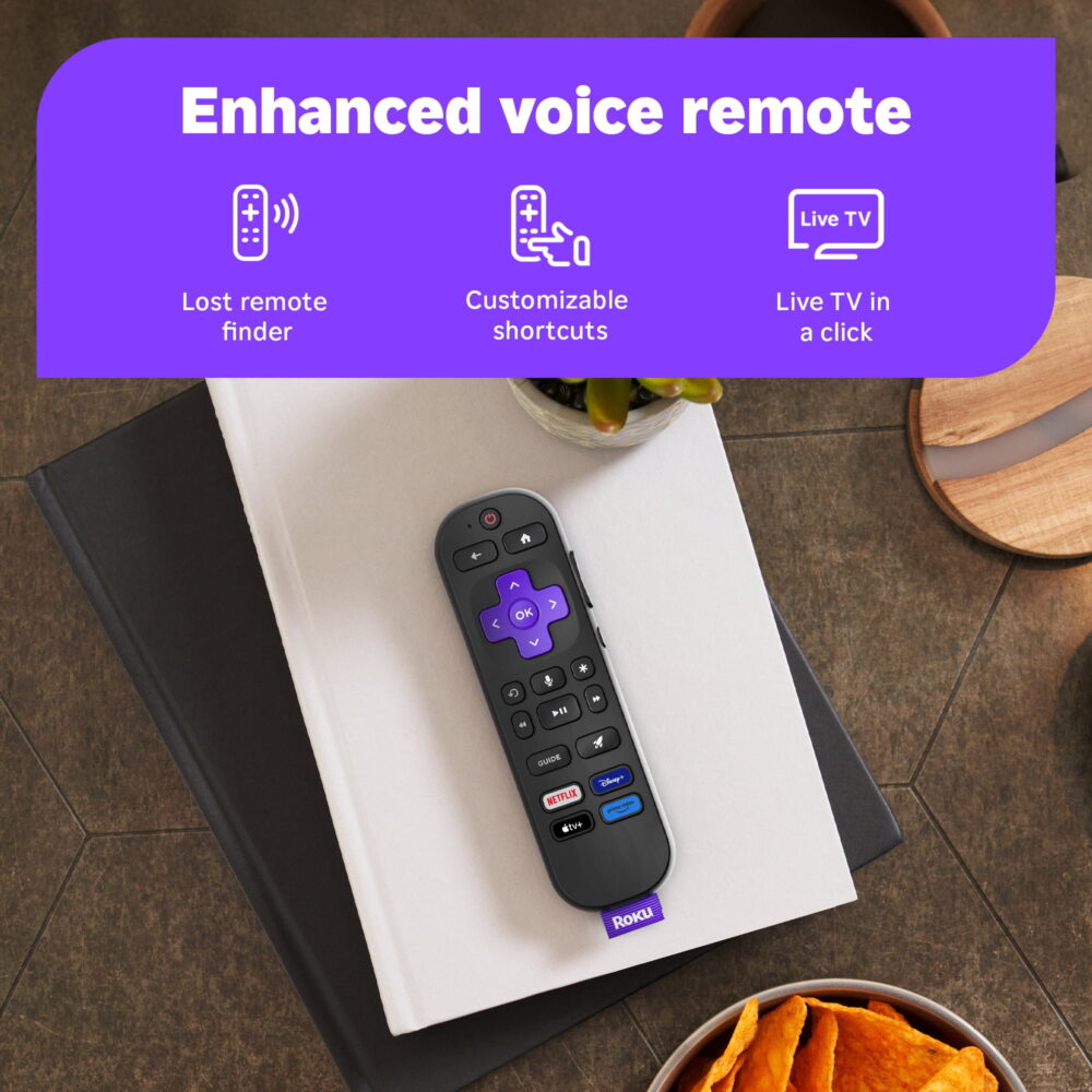 Roku Smart TV 2025 – 65-Inch Select Series, 4K HDR TV – Roku TV with Enhanced Voice Remote - Image 5