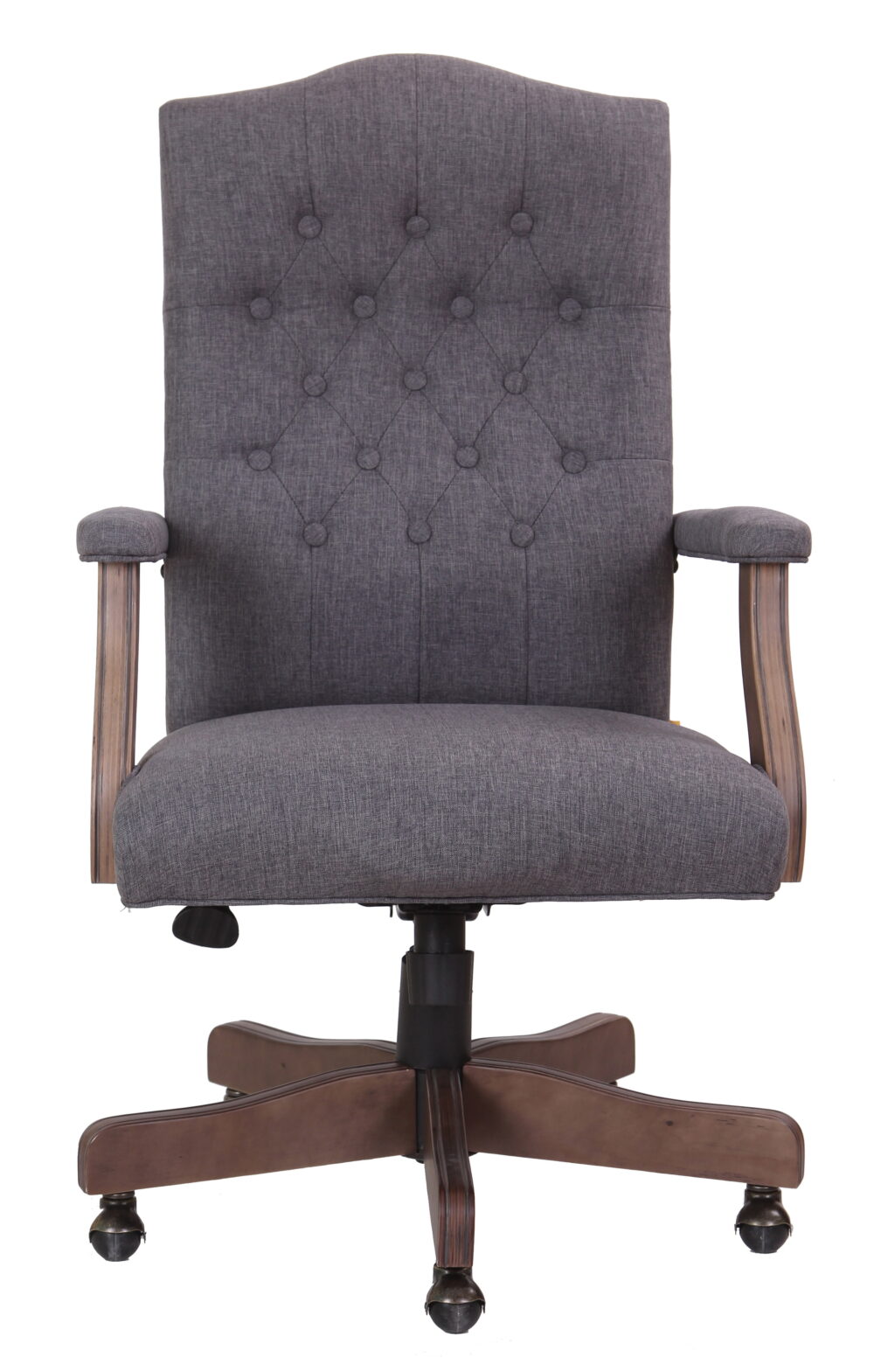 Boss Office Products Refined Rustic Executive Chair in Slate Gray Commercial Grade - Image 5