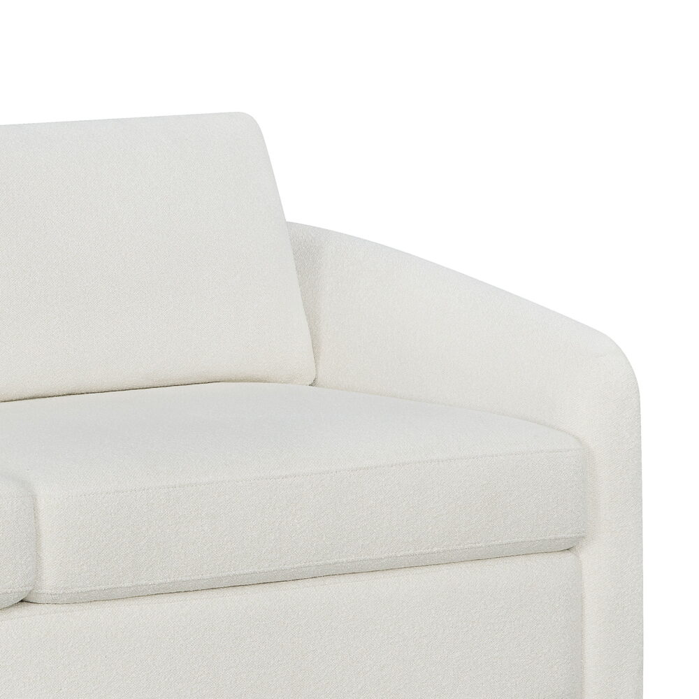 Beautiful Drew 72.2" Sofa by Drew Barrymore for Adults, Cream Bouclé - Image 5