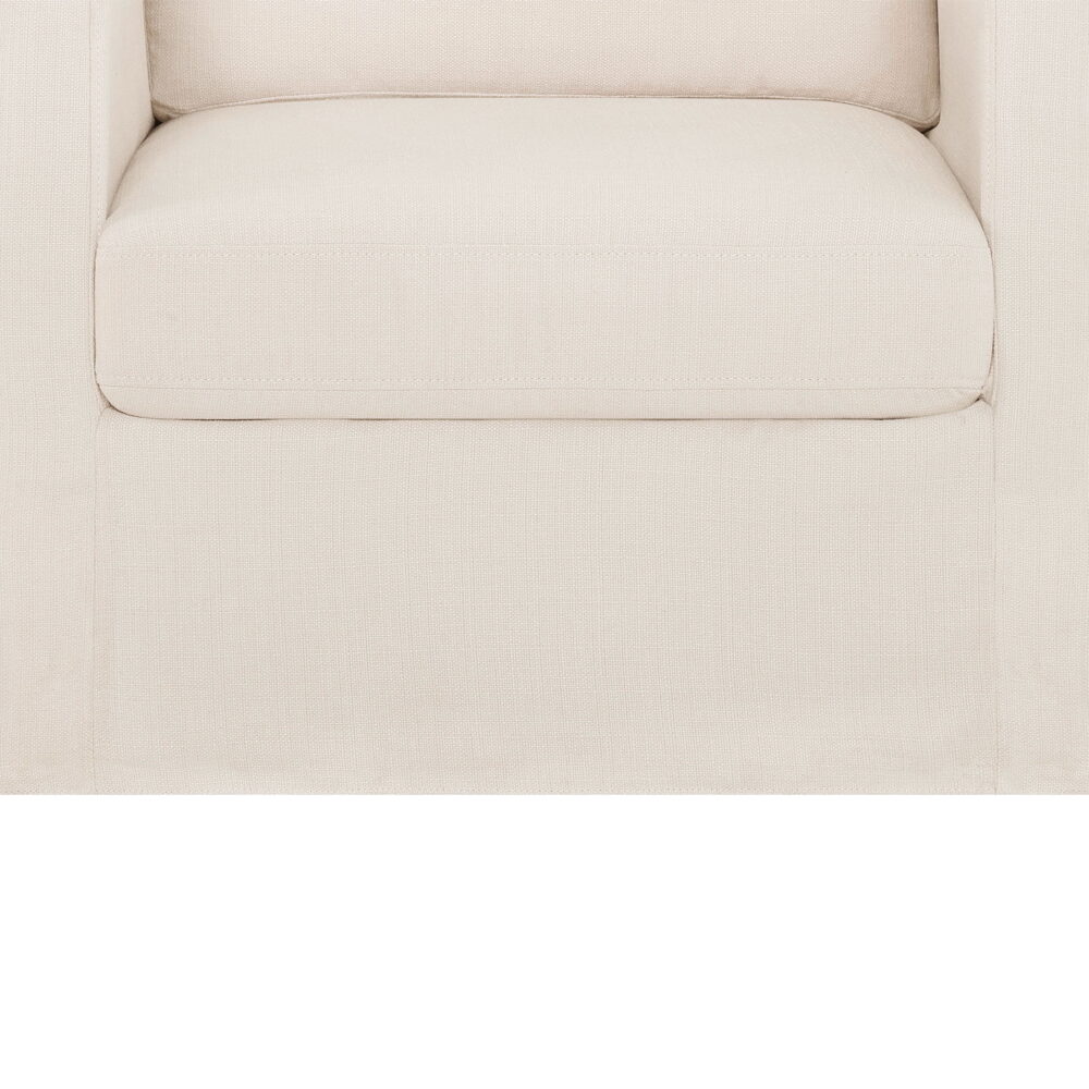 Better Homes & Gardens Waylen Swivel Accent Chair, by Dave & Jenny Marrs, Cream - Image 2