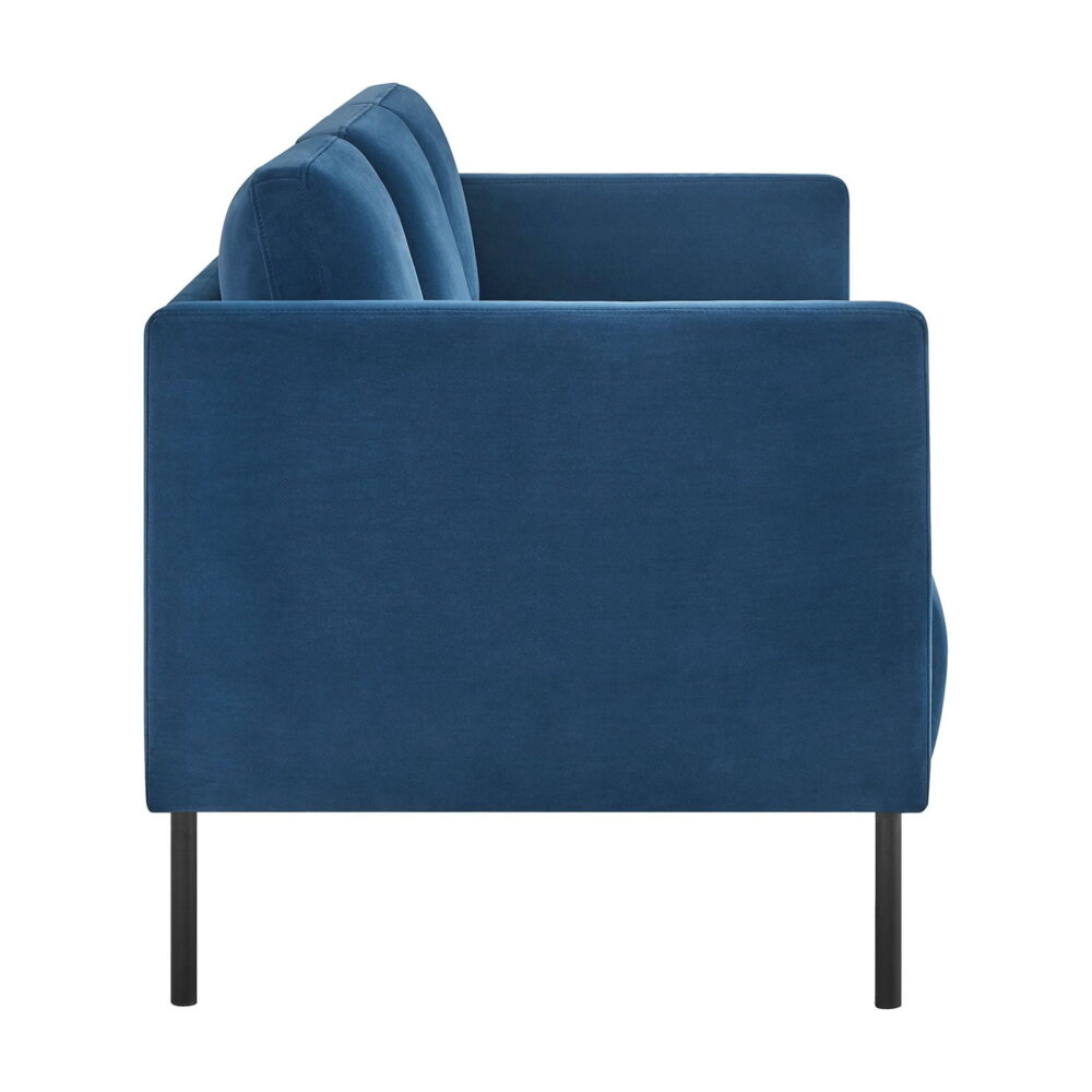 Better Homes & Gardens Wyatt Velvet Sofa, Blue Cove - Image 7