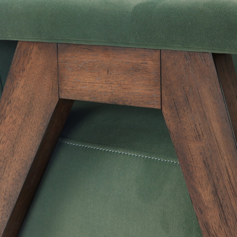 Better Homes & Gardens Ezra Accent Chair, Olive Green - Image 4
