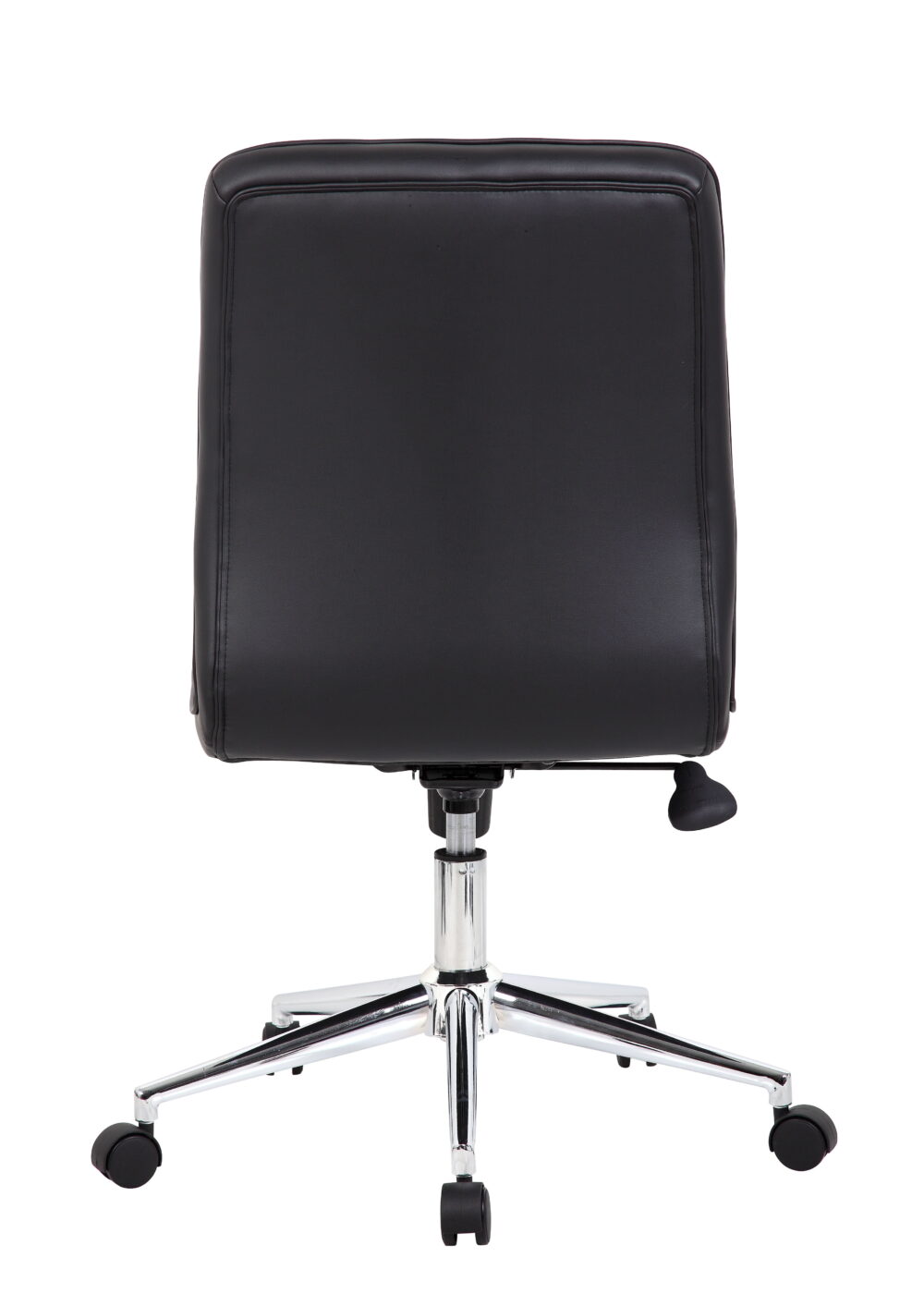 Boss Office Products Modern Faux Leather Tufted Ergonomic Office Swivel Chair, Black - Image 6