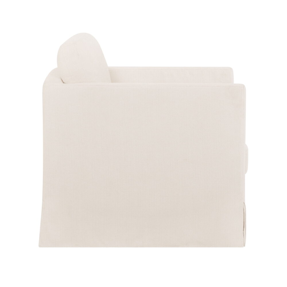 Better Homes & Gardens Waylen Swivel Accent Chair, by Dave & Jenny Marrs, Cream - Image 3