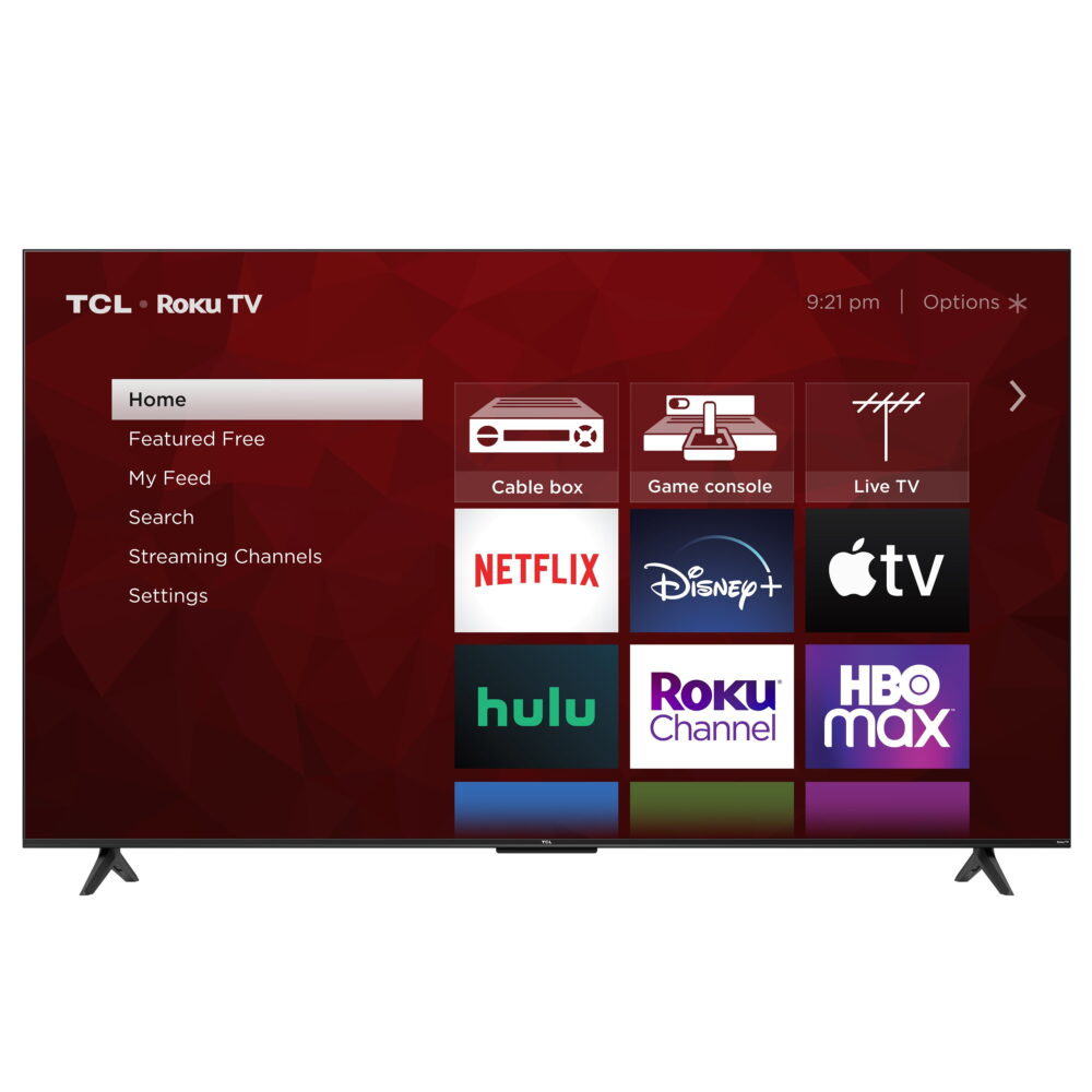 TCL 55” Class S4 (55S451) 4K UHD HDR Smart TV with Roku TV - Image 4