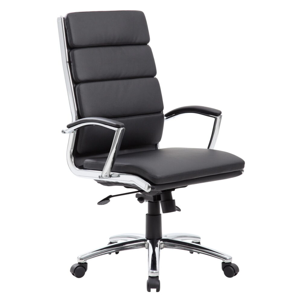 Boss Office Products CaressoftPlus Executive Chair in Gray - Image 3