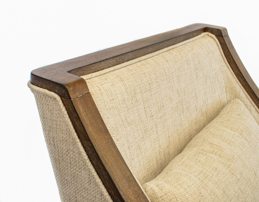 American Furniture Classics OS Home Occasional Side Accent Chair Model DS305 Desert Ivory - Image 5