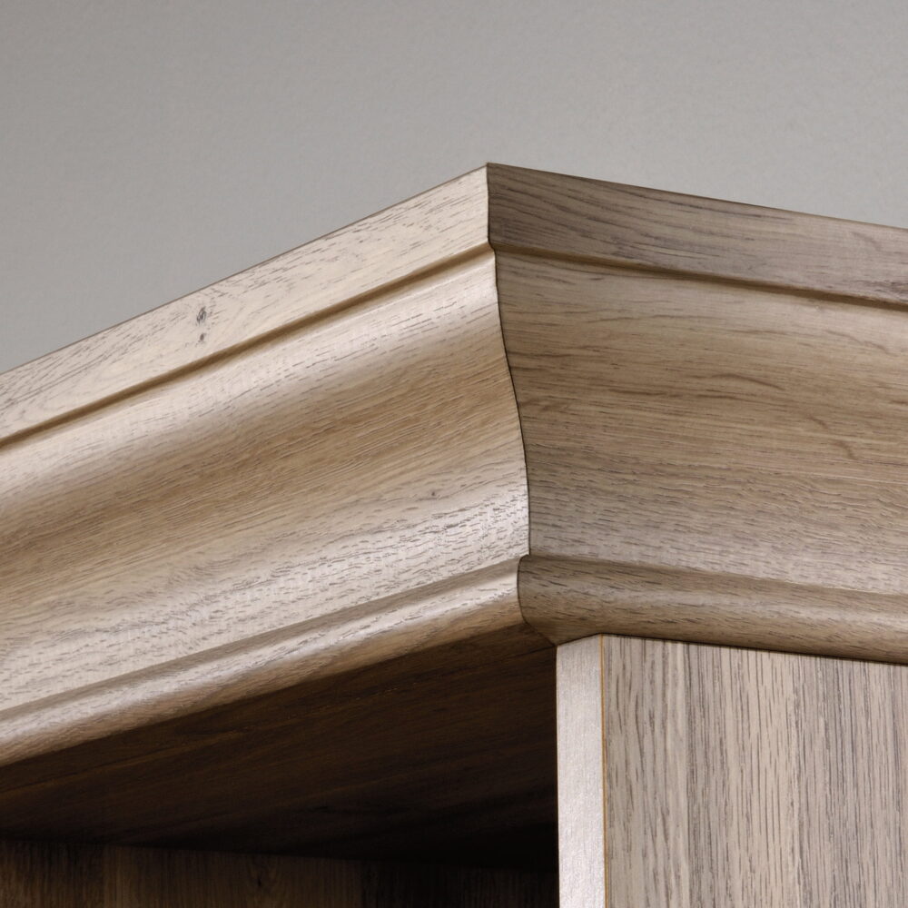 Sauder Barrister Lane Tall Bookcase, Salt Oak Finish - Image 6