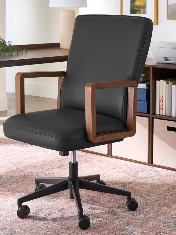 Better Homes & Gardens Ezra Office Chair, Black