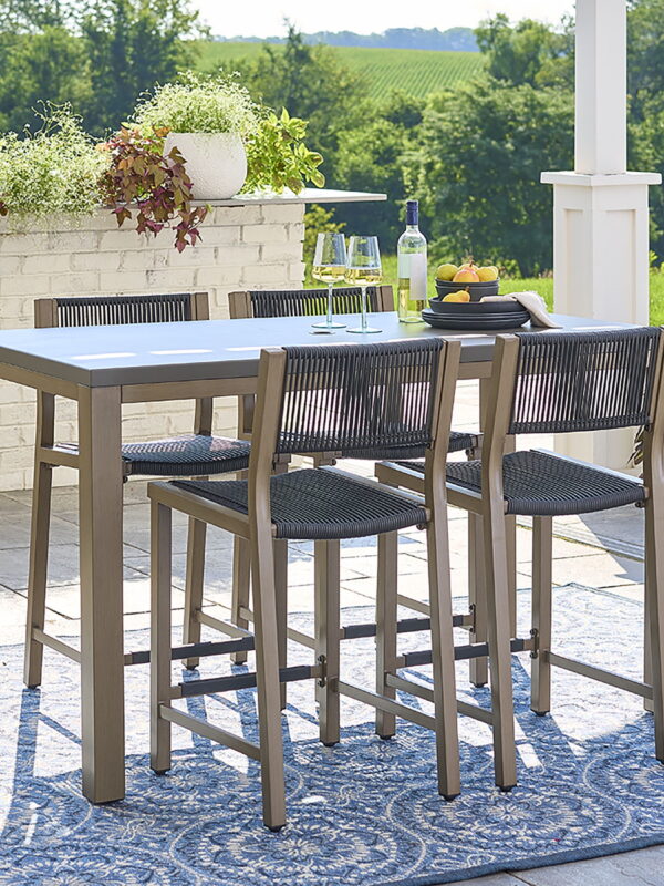 Better Homes & Gardens Tarren 5-Piece High Dining Set, Black