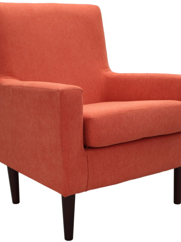 Fox Hill Trading Emma Lounge Chair, Hacienda Orange