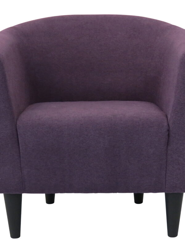 Fox Hill Trading Newport Club Chair, Eggplant