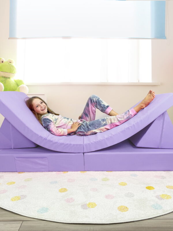 Imaginarium Kids and Toddler Play Couch, Unicorn Purple