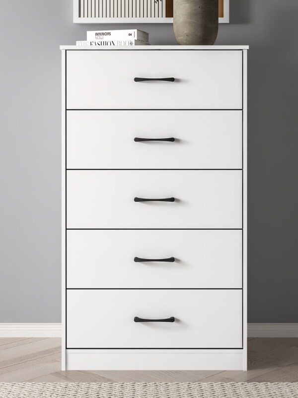 Mainstays Ardent 5 Drawer Dresser, White