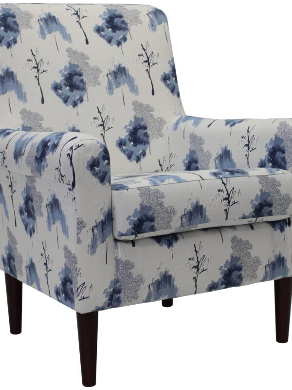 Mainstays Raelynn Lounge Chair, Blue