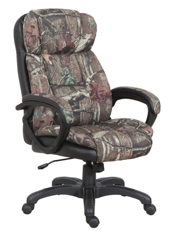 OS Home and Office Furniture,  Model 843-20-900,  Executive Chair in Mossy Oak/Black