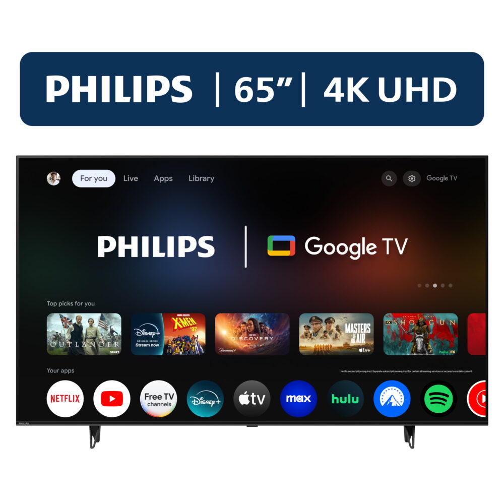 Philips 65" Class 4K Ultra HD (2160p) Google Smart LED Television (65PUL7552/F7) (New)